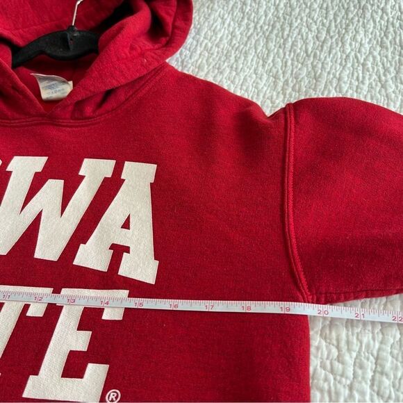 ✨ Gildan Red Iowa State University Hoodie Small - Picture 9 of 10